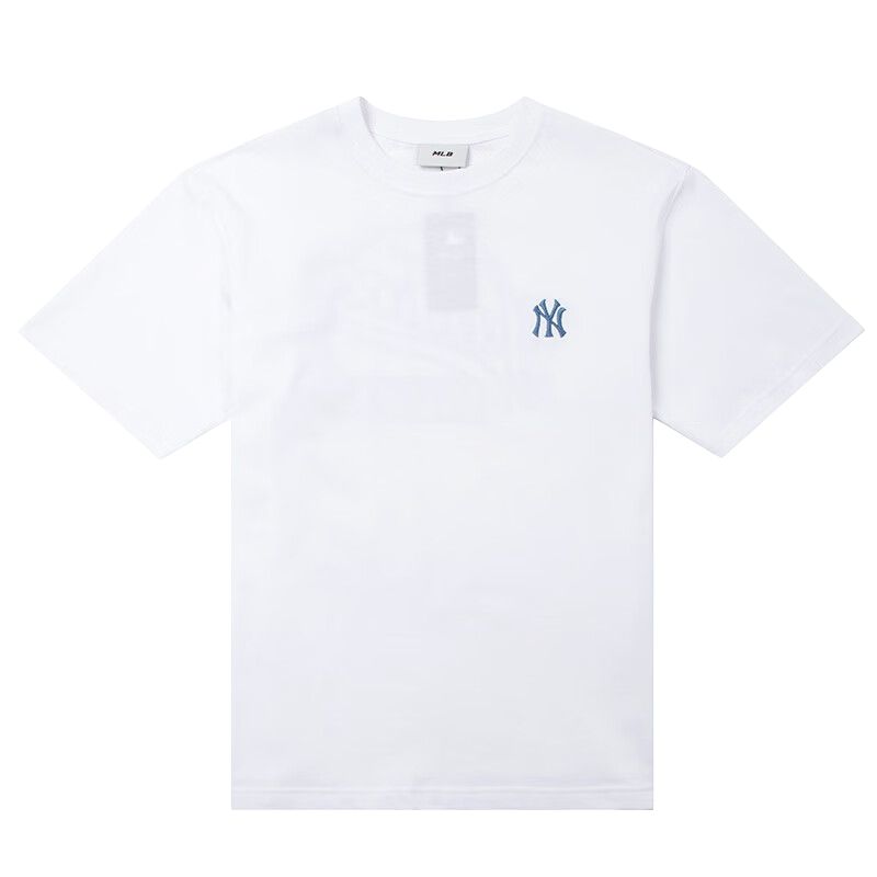 

New MLB Basic New York Yankees SS25 T Shirt Unisex Ecru 3ATSB5353-50WHS XXL