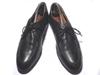 Vintage O’Sullivan Heel Leather Sole U-Tip Shoes Black Size 9EE 27.0cm Made In Canada(USED)