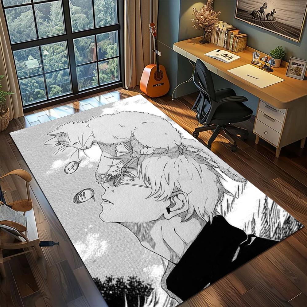 Jujutsu Kaisen Tappeto Lavabile Tappetino Antiscivolo per Camera da Letto Stanza del Gamer Tappeti Stampati -xia81