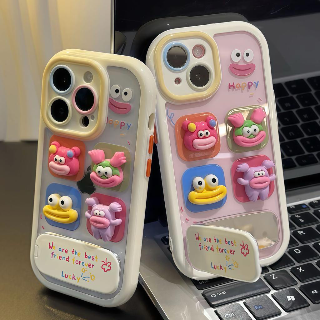 Monster Big Mouth Phone Case for IPhone16/15promax Cartoon 14 Anti-fall 13 Creative 12 Advanced 11