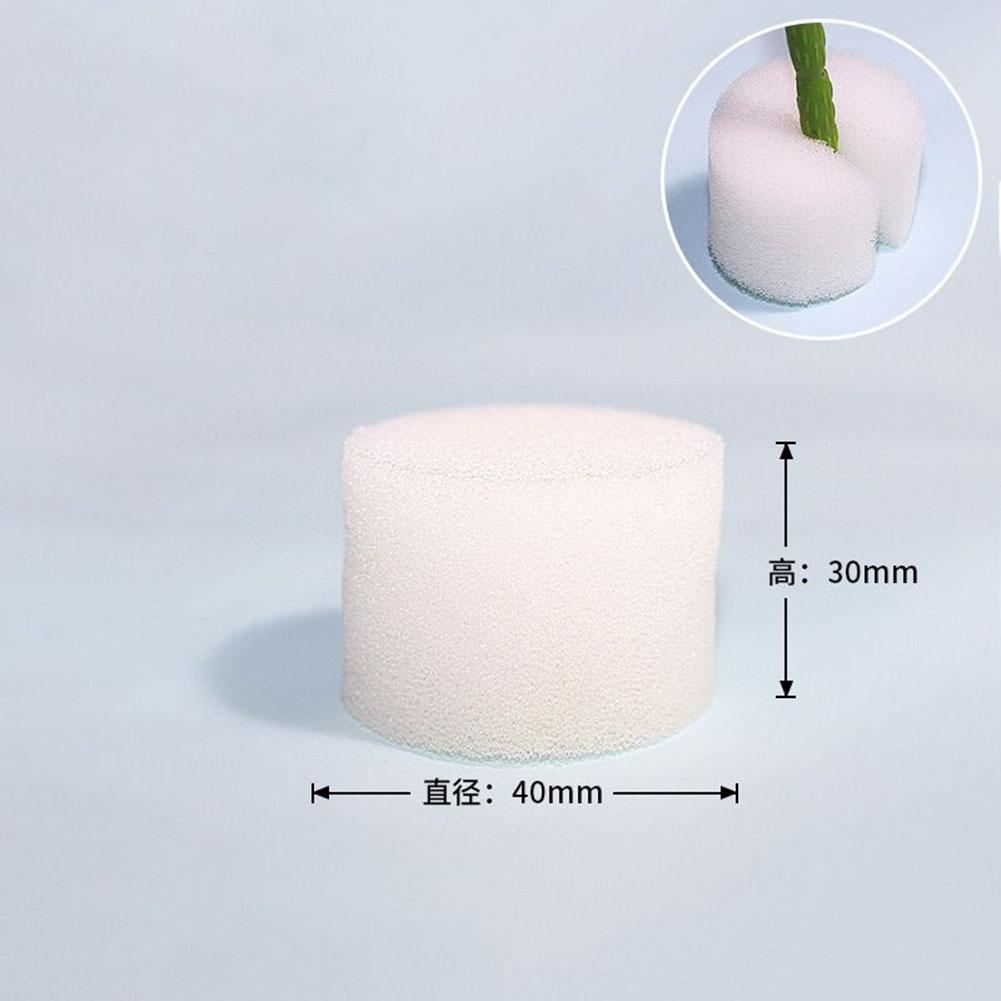 White Hydroponics Sponge 30mm*32mm Cultivation Flowerpot