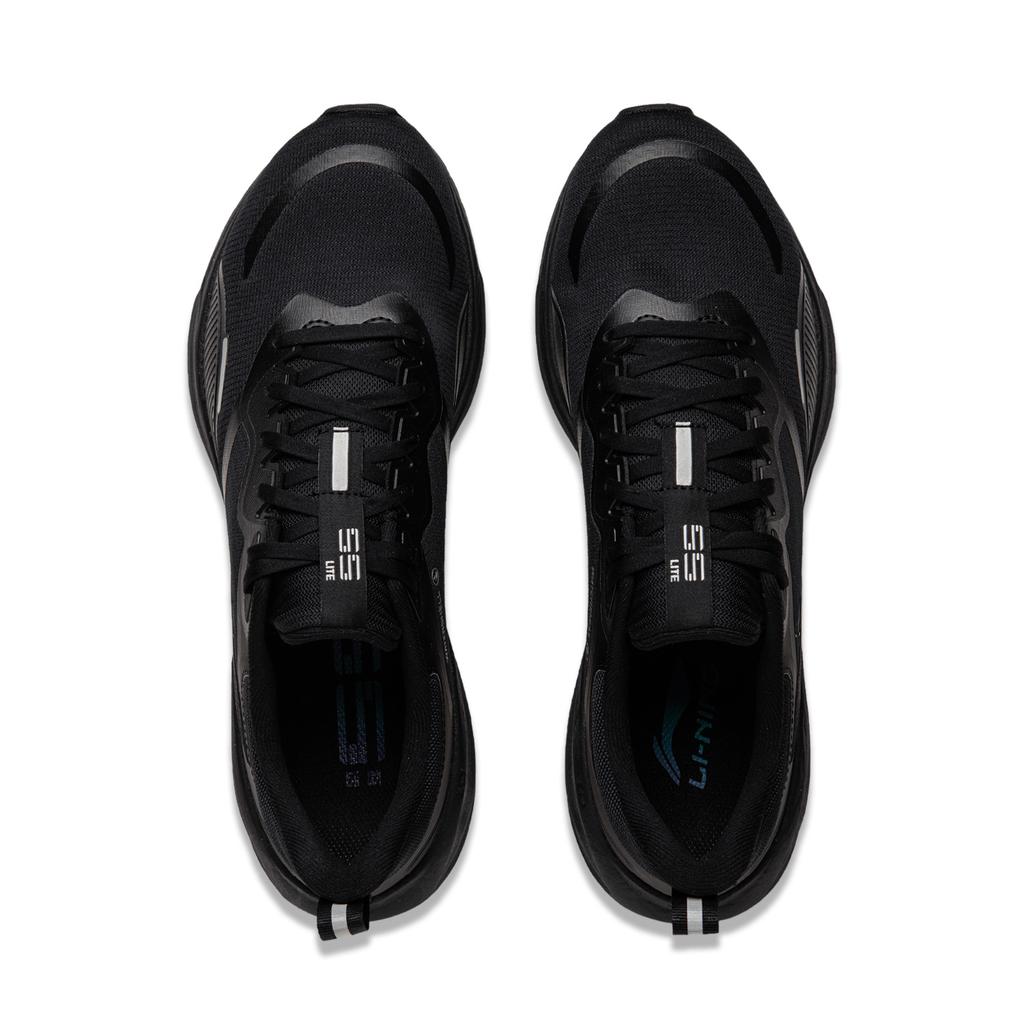 New LINING Wuyue 2.0 Protective Edition Running Shoes Men's Low top Black ARSU055-2