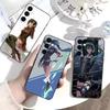 Black Rock Shooter Lenalee Lee Phone Case For Samsung Galaxy A73,A72,A71,A70,A53,A52,A51,Others Soft Black Cover