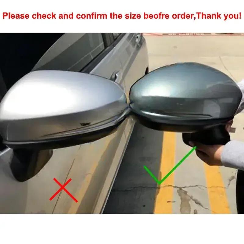 Replacement For Honda Fit Jazz 2014 2015 2016 2017 2018  Car Rearview Side Mirror Cover Wing Cap Exterior Door Housing Trim