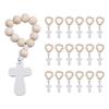 Baptismal Rosary Handmade Wooden Note Package Content