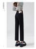 Women's Nine-Point High-Waisted Straight-Leg Slimming Jeans - Summer 2025 Collection