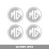 For MG 4pcs 56mm 60mm Car Wheel Center Caps Hubcap Cover Sticker Auto Accessories HS ZS GS 3 5 6 7 Hector TF GT ZR qnw1