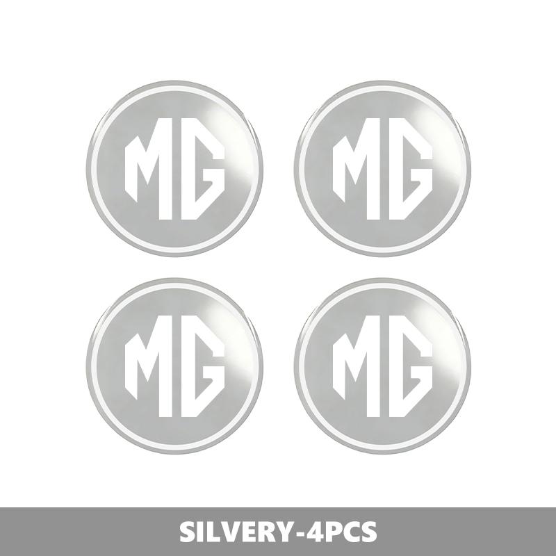 For MG 4pcs 56mm 60mm Car Wheel Center Caps Hubcap Cover Sticker Auto Accessories HS ZS GS 3 5 6 7 Hector TF GT ZR qnw1
