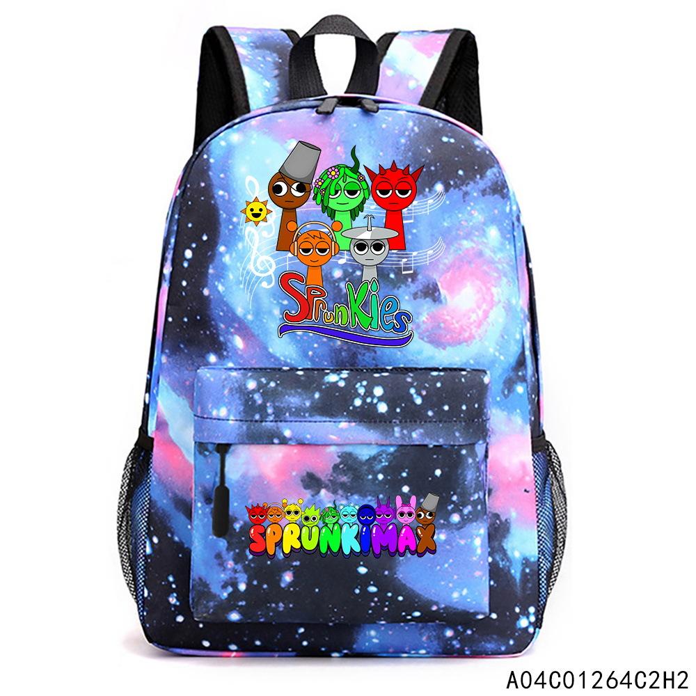 Rhythmus Box Cartoon Grundschultasche Klassen 1-6 Rucksack Leicht Großes Fassungsvermögen Verschleißfest Kinder-Schultasche