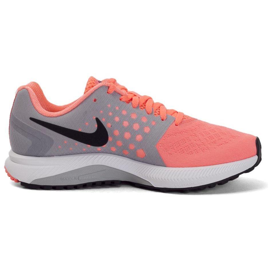 Nike Zoom Span 1 Comfortable Shock Absorption Durable Low Top Running Shoes Women Sneaker Pink White 852450-601