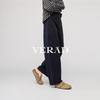 Yalida Women's Retro Blue Stretchy Harem Pants
