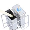 2-delige set Roestvrij Staal Roestvrij Staal IJslollyvorm Ronde Kop DIY IJsmaker DIY IJsmaker