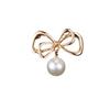 Anti-glare Brooch Women's Neckline Shrinking Wonder Bow To Fix Clothes Collar Pin High-end Small Brooch