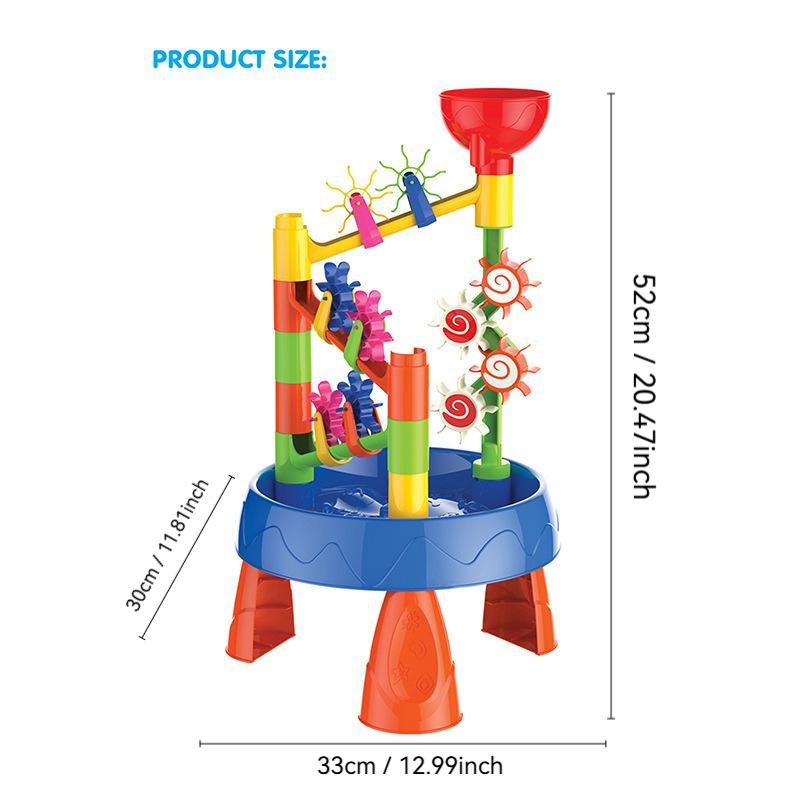 Multi-function Water Sand Table, Kids Water Play Set, Beach Cart Accessories, Outdoor Entertainment