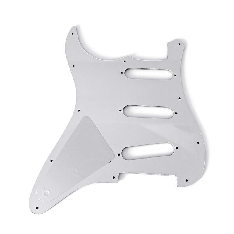 11 Holes Guitar Bass Pickguard 3 Ply Scratchplate Guitar Scratch Plate 6 Strings Guitar Musical Instrument Accessories