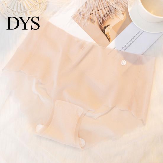 Daily Panties Women Mid Waist Seamless Thin High Elasticity Solid Lady Underpants Color Good Breathability Female Underwear Homewear Briefs