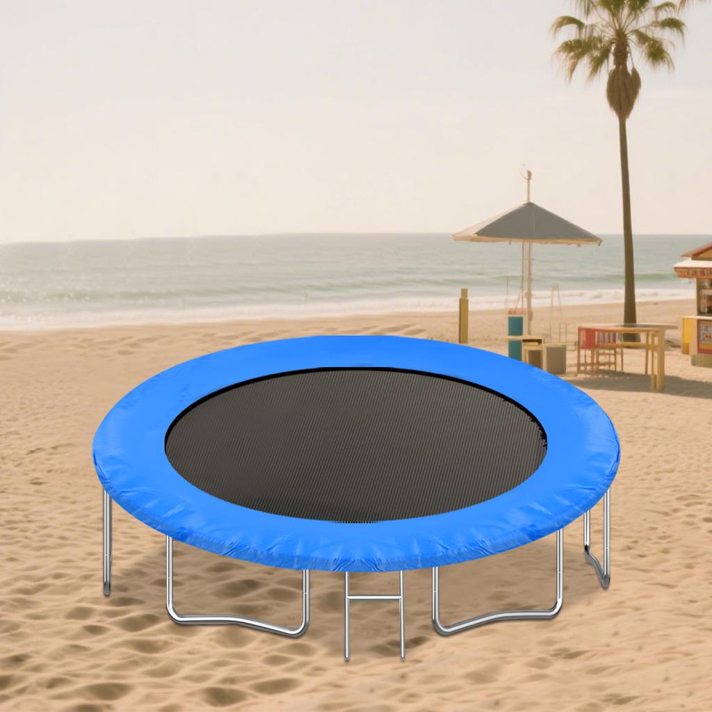 8 Ft PVC Trampoline Pad,Green/Blue/Multi-color Round Trampoline Replacement Safety Pad for Trampoline Facilities