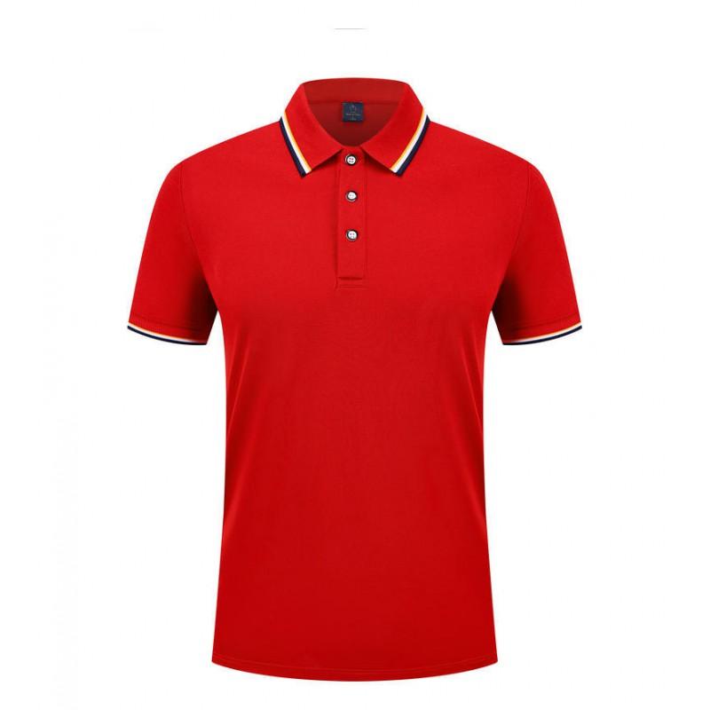 Quick-Dry Ice Silk Collar Polo Shirt Corporate Teams Group Events Custom Printed