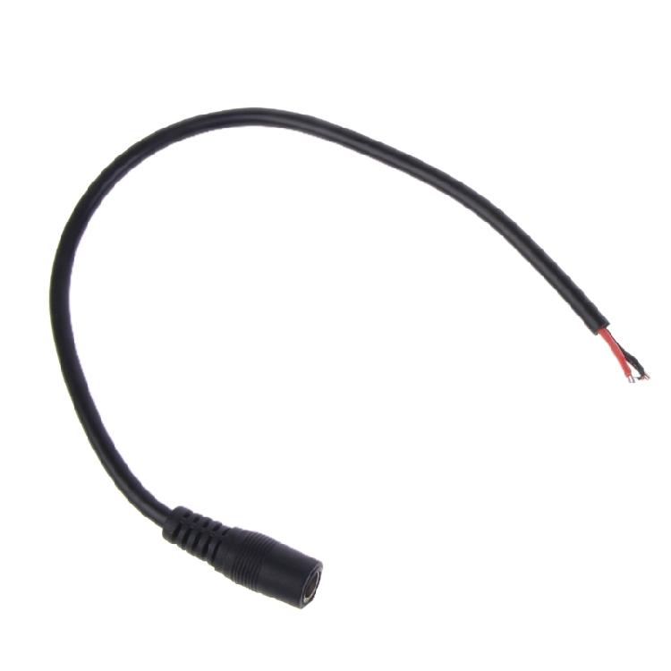 1Set DC- 5521 Pigtail Barrel Plug Connector Cable, 2.1mm x 5.5mm 12V 10A 120W