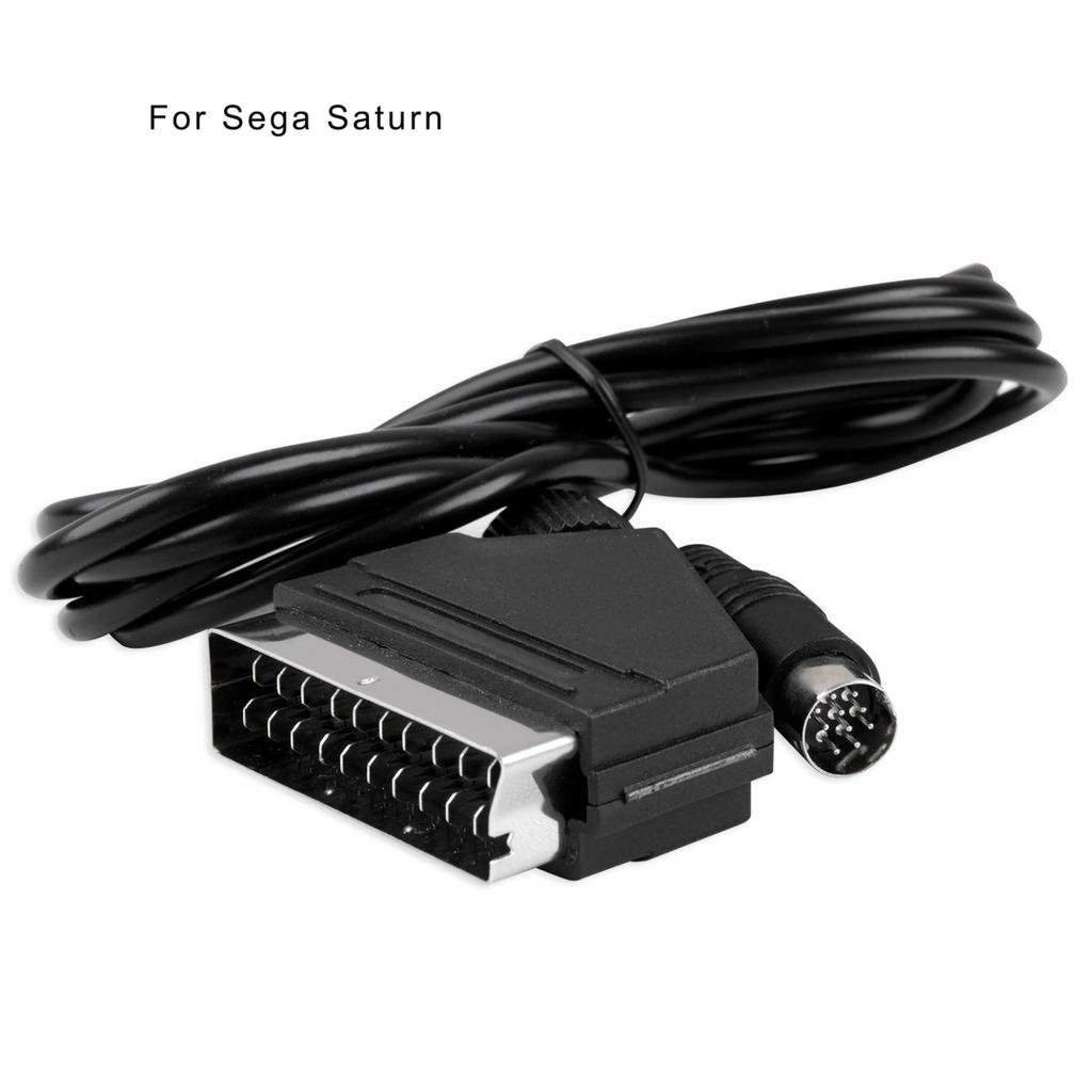 RGB Cable Lead Scart for Sega Mega Drive 2 & Genesis 2 TV PAL Version AV Sega Saturn Scart Cable