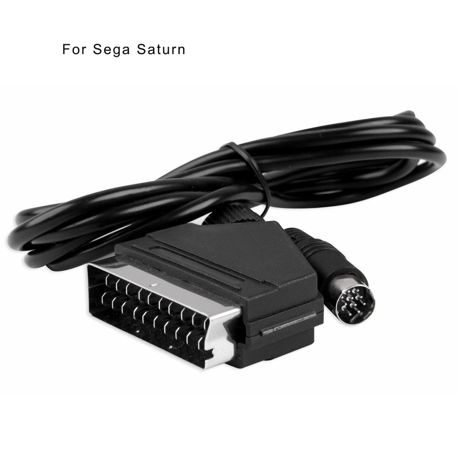 

RGB Cable Lead Scart for Sega Mega Drive 2 & Genesis 2 TV PAL Version AV Sega Saturn Scart Cable For Saturn