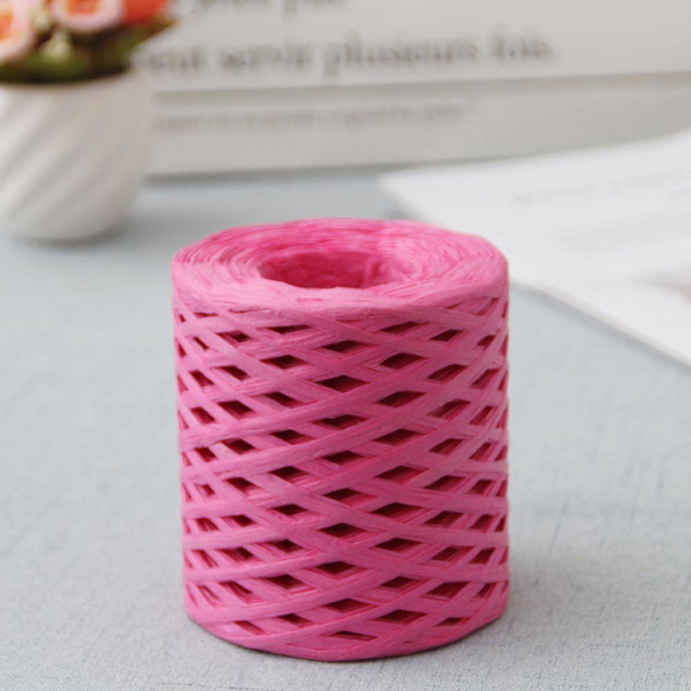 200m Used For Weaving Hats Lafite Braided Rope Packaging Tape Decorative Rope Manual