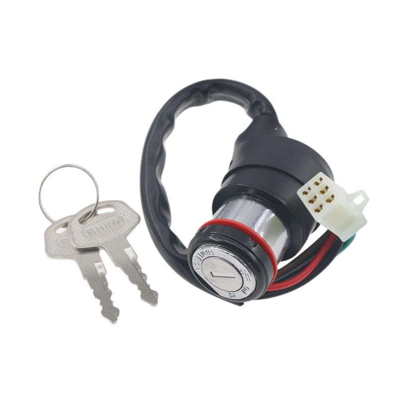 

Suzuki Prince GN125/150 Complete Ignition Switch and Lock Set with Six Wire Connection