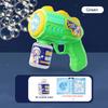 Space Astronauts Fully Automatic Bubble Gun Rocket Bubbles Machine Automatic Blower With Bubble Liquid Plaything For Kids Bubble Present
