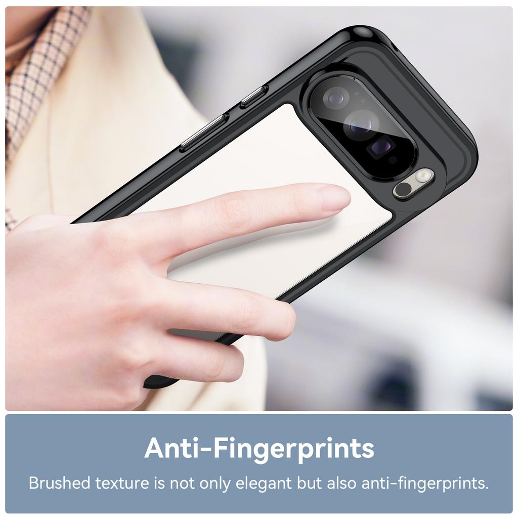 For Google Pixel 10 Pro XL Case TPU+Acrylic Protective Clear Phone Cover