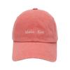 Matin Kim Matin Mini Classic Logo Ball Cap Light Orange