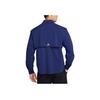 Nike Solid Logo Loose Long Sleeve Shirt Men Shirts Blue HJ2466-492