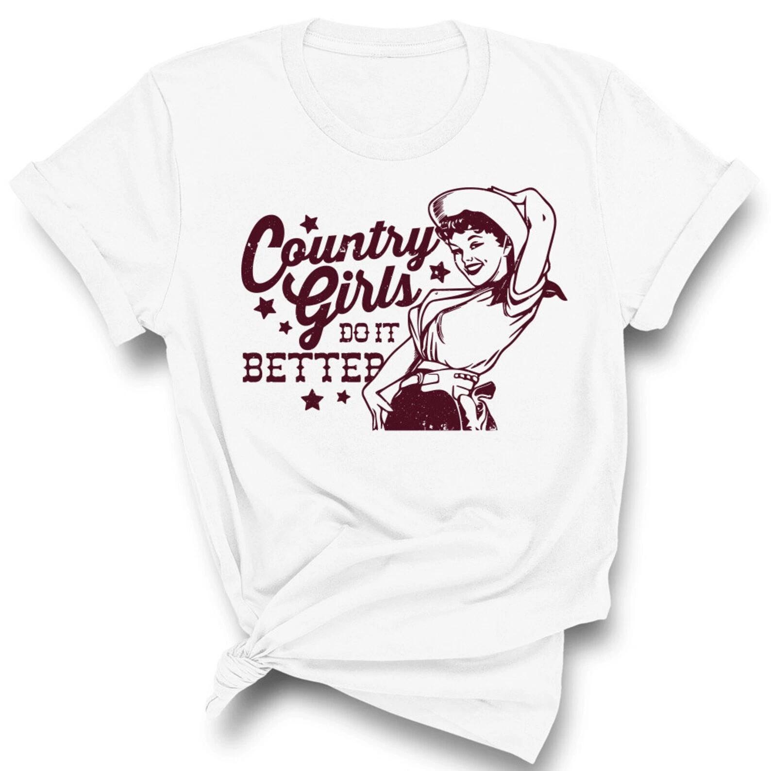 Country Girls Do It Better Women s Tee XL