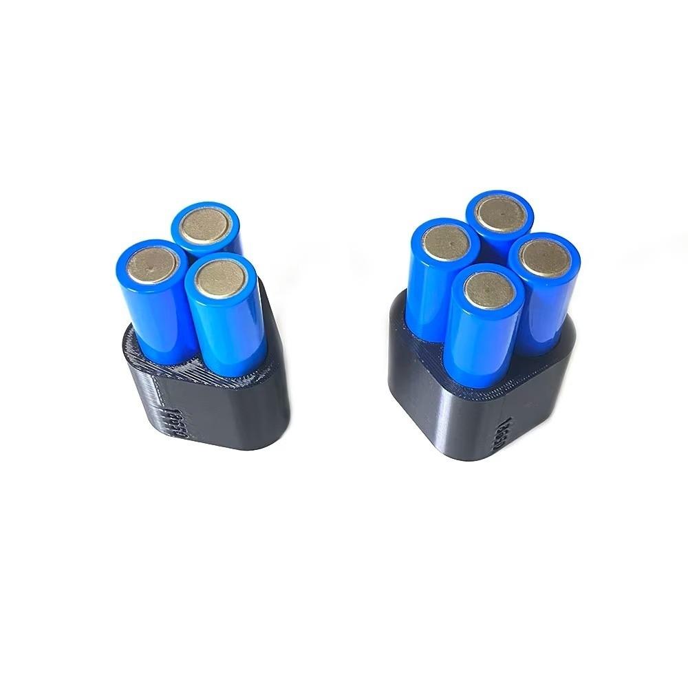 1/4Pcs Positioning Battery Cell Fixture Plastic Lithium Battery Jig  For Spot Welding