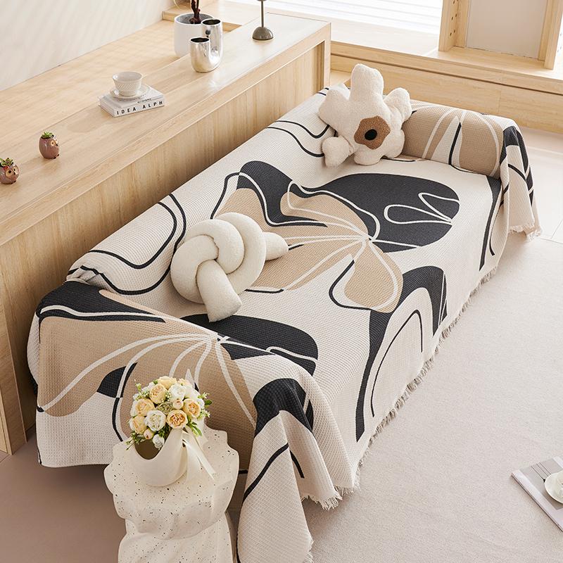 Sofa Throw Blankets Towel Camping Picnic Large Blanket Leisure Beach Towel Printed Pattern Travel Tassels Blanket S161