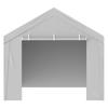 Carport Replacement Canopy Cover Top + Side Wall 6000 X 3000 Mm, Garage Tent Shelter Tarp Heavy-Duty Waterproof & UV Protected, Easy Installation with