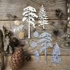Pine Tree Pine Cones Metal Cutting Dies Stencil for DIY Scrapbooking Photo Album Embossing Paper Cards Crafts Diecuts