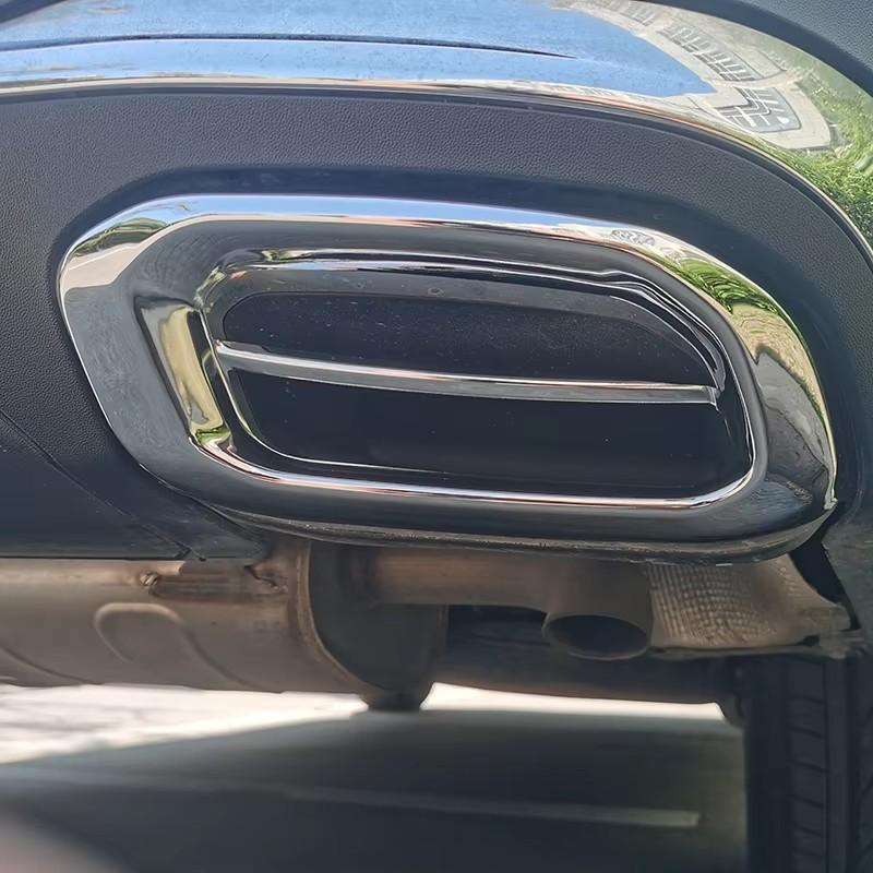Kryt výfuku, hrdlo tlumiče výfuku, rámeček pouzdra pro Mercedes Benz GLC X253 GLE W167 GLS X167 - Příslušenství