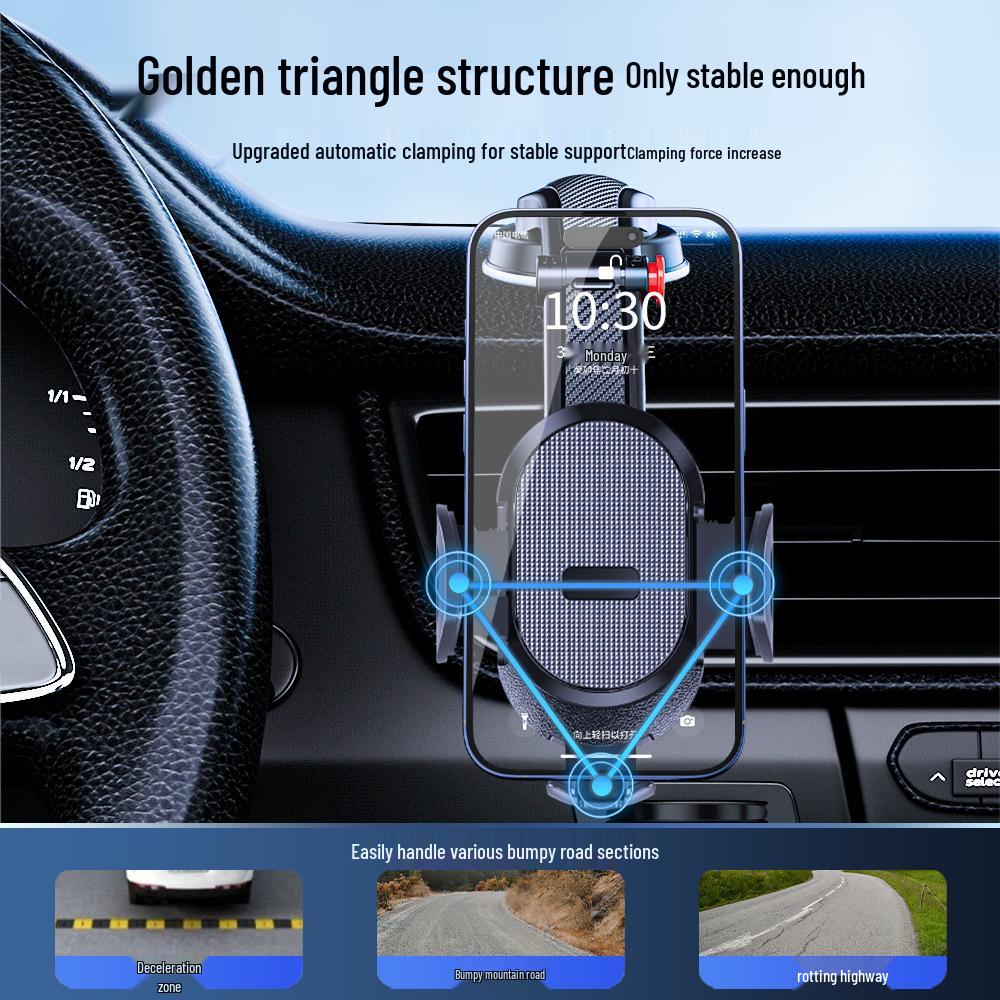 Premium Suction Cup Car Phone Holder for Dashboard & Console