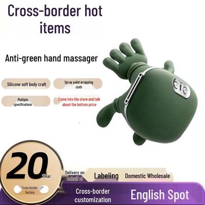 Bionic Hand Massager N8: Rechargeable Neck, Shoulder & Cervical Spine Kneading Acupressure Device