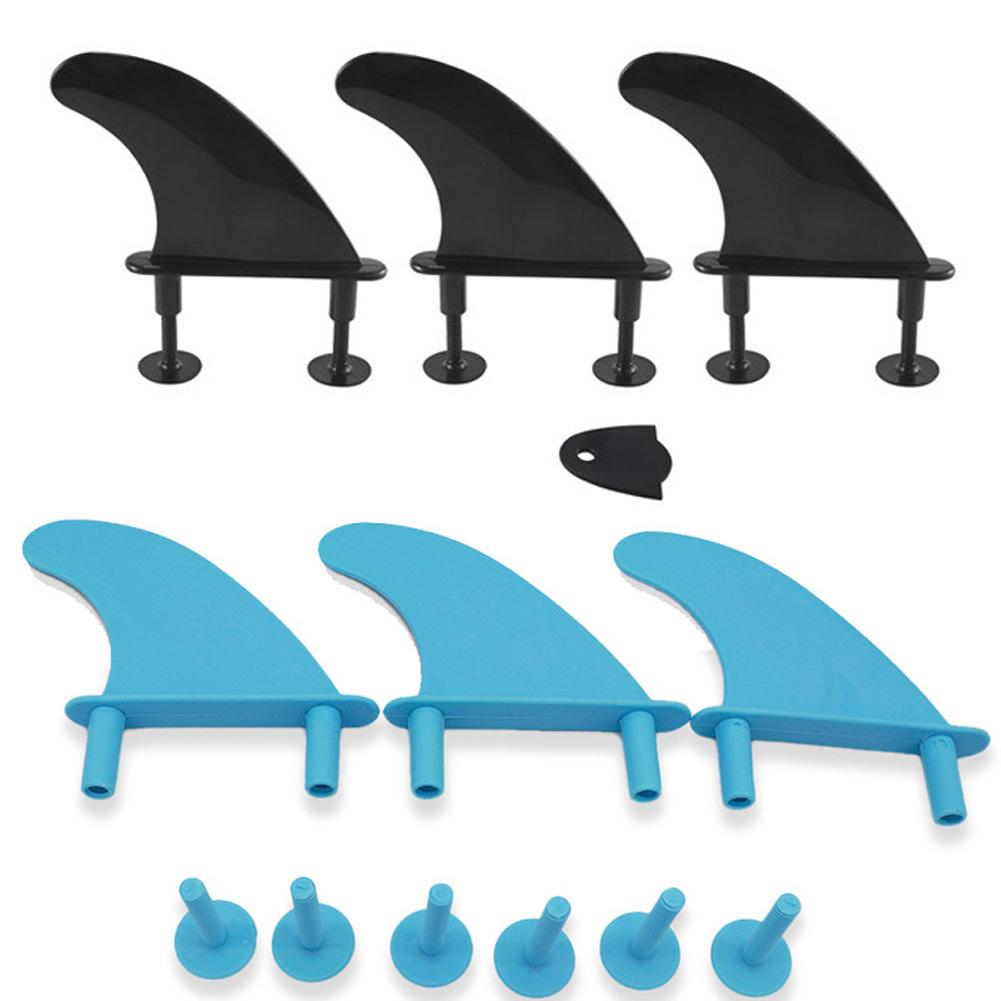 Set Of 3 Replacement Paddle Board Fin, Quick Release Detachable Stand Up Paddleboard Fin, Surfing Watershed Fin, Stand Up Paddleboard Tail Rudder