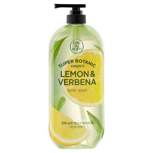 On The Body Super Botanic Body Wash Lemon & Verbena 900g