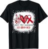 Peace Love Awareness Red Ribbon Week Drug Free Anti-Drug T-Shirt
