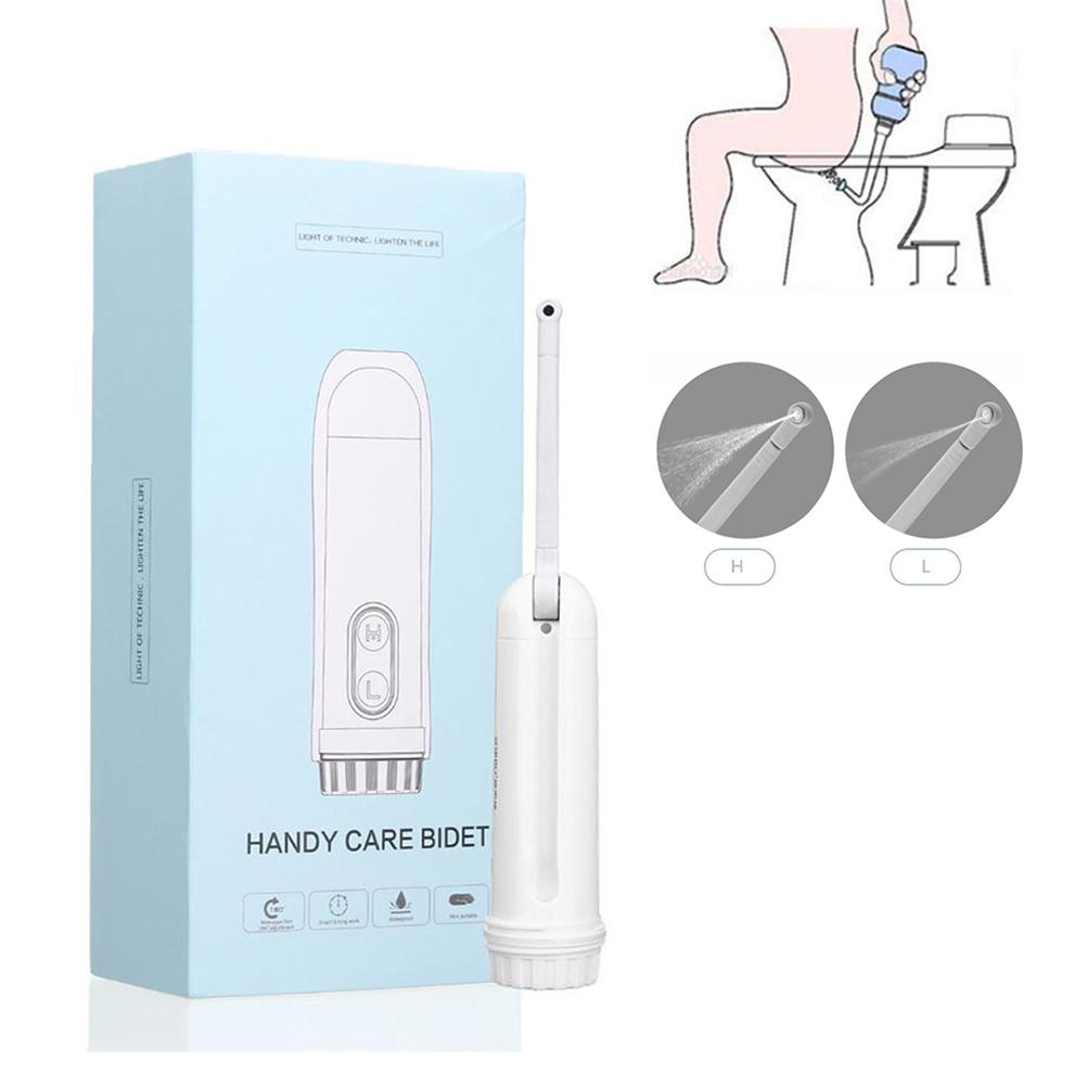 

Портативный дорожный распылитель биде Портативное биде Простое в использовании электрическое биде с регулируемым углом наклона 180 °