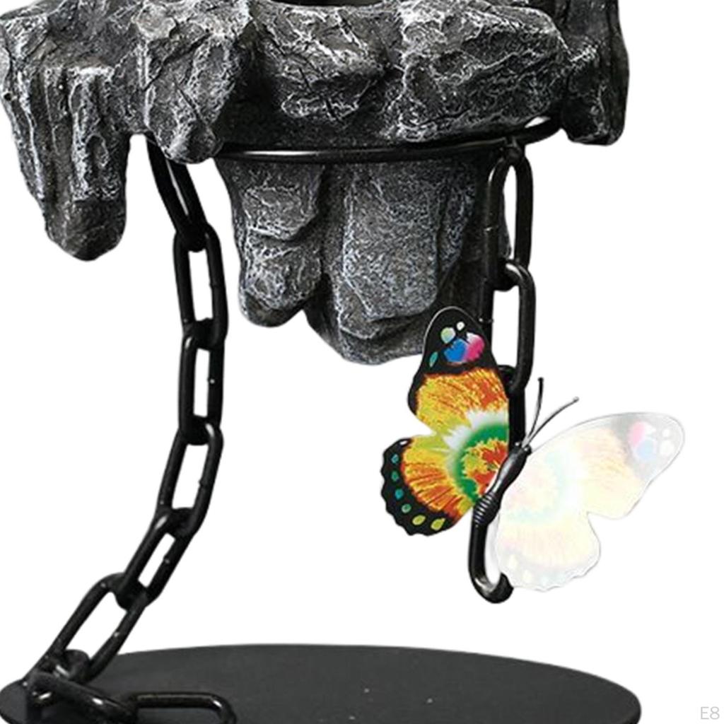 Container Pot Resin Rockery for Garden Indoor Farmhouse Ornament