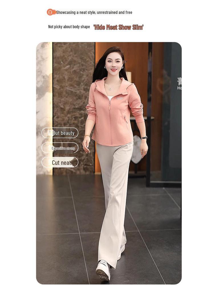 Women's 2025 Hooded Long Sleeve Autumn Coat – Fashionable and Stylish Outerwear