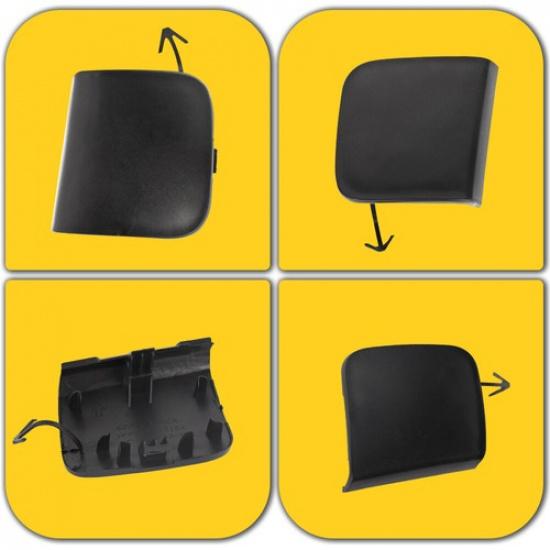 Front Bumper Tow Hook Eye Cover Cap For 2018- Infiniti Q50 622A1-6HH0A USEOA