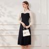Fashionable French Style Fake Two-Piece Dress