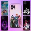 Anime Yu Yu Hakusho Phone Case For iPhone 16,15,14,13,12,11 Plus,Pro Max,XS,X,XR,SE,Mini,8,7,Soft Silicone Black Cover
