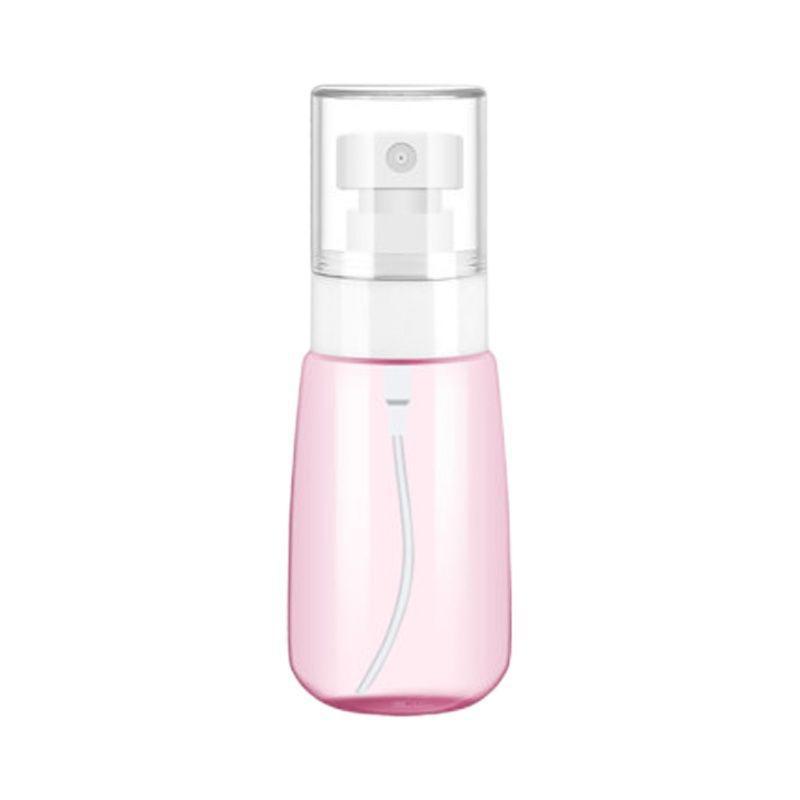 Ultra-Fine Mist Travel Spray Bottle for Moisturizing and Alcohol Solutions, Portable and Refillable.