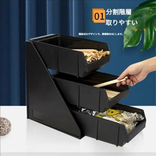 BQQB Commercial Restaurant Cutlery Organizer, Cutlery Case, Cutlery Storage Tray, Perfect for Cafes, Hotels, Inns, and Restaurants, Tabletop Storage B